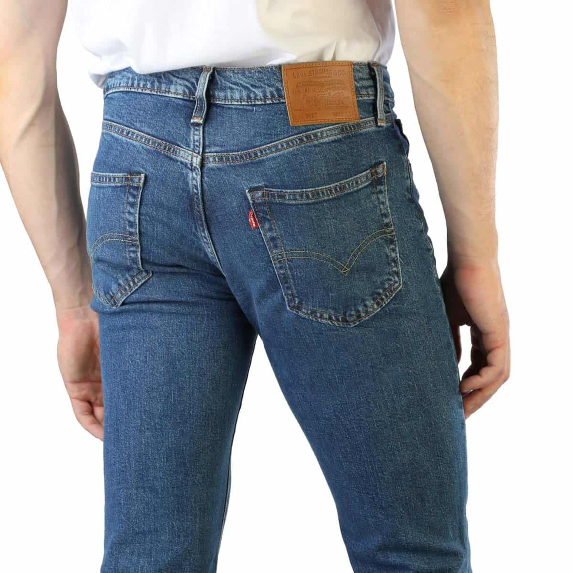 Blugi lungi albaștri de la Levi's pentru bărbați