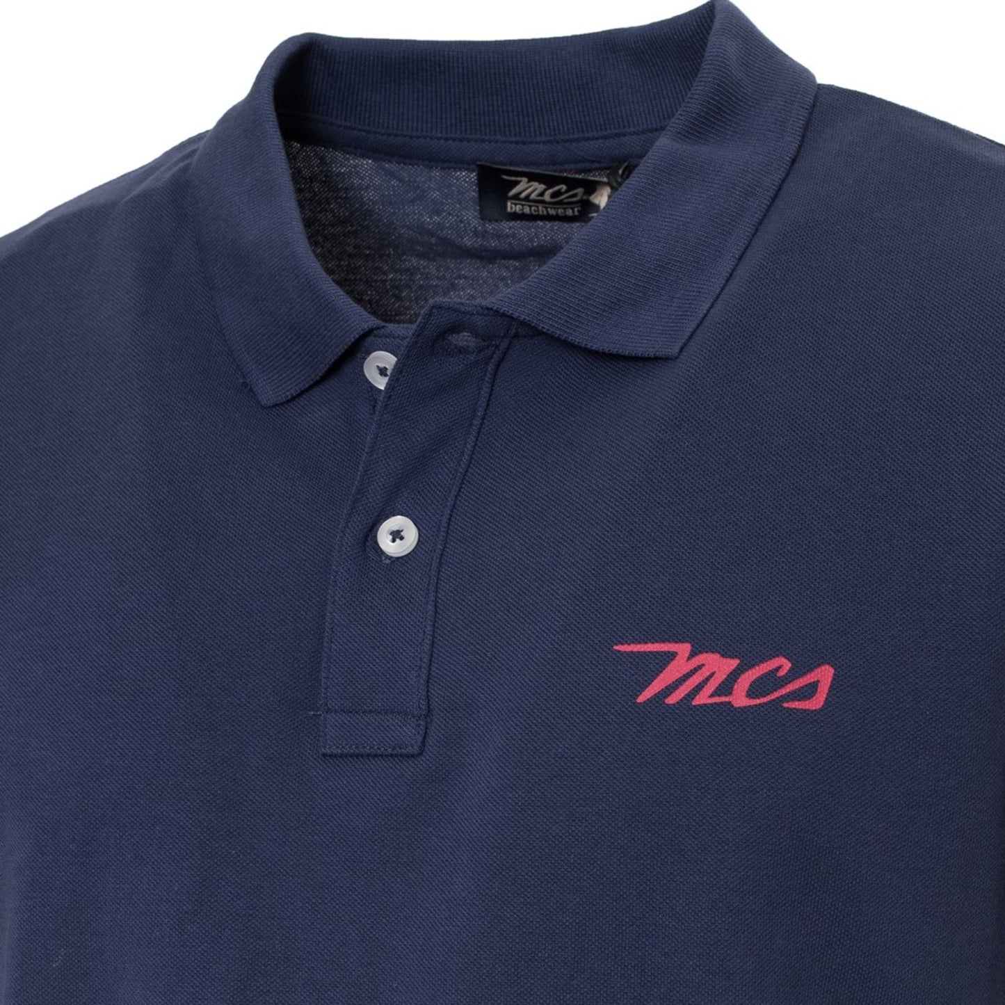 Tricou polo albastru MCS pentru bărbați